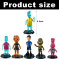 thumbnail image 2 of Elemental Action Figure 8 Pack, Authentic Posable Movie Toys, Small Scale Story Ready Gift Pack Including Wade And Ember YIJIA, 2 of 5
