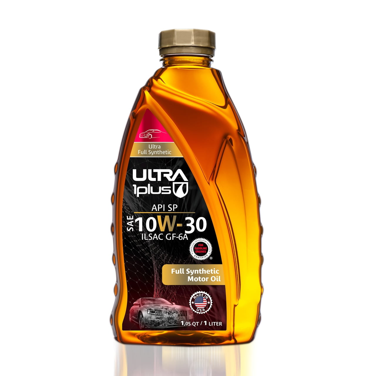 Ultra1Plus™ SAE 10W30 Full Synthetic Motor Oil API SN GF5 Quart