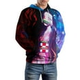 thumbnail image 6 of Demon Slayer Unisex Adult Hoodie Casual Hooded Sweatshirt Pullover Novelty 3D Printed Sweater Jacket M, 6 of 8