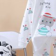 thumbnail image 4 of TOWED22 Fall Outfit Toddler Baby Boy 2 Piece Long Sleeve Cute Print Graphic Crewneck T-Shirt Thick Jogger Pants Round Neck Soft Clothes Set(White,3-6 M), 4 of 7