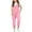 Pink, variant on Kids Girls Sleeveless Jumpsuit Spaghetti Strap Rompers With Pockets V Neck Harem Pants Jumpsuits Rompers For Girls 8-10