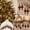 Light Brown, 8-Pack, variant on 8-Count Flocked Finial Drop Christmas Ornaments, 6in Shatterproof Hanging Drop Baubles, Velvet-Flocked Plastic Decorations, for Christmas Tree, Holiday Home Decor