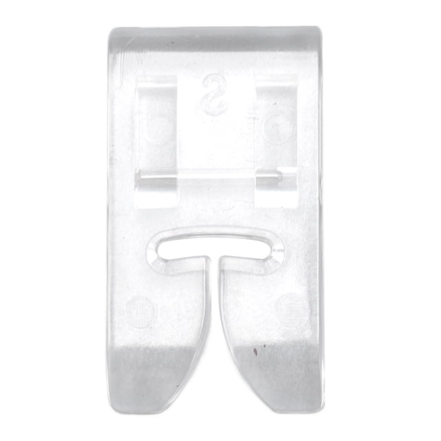 Foot 7mm Clear Presser Foot Replacement Prevent Skipped Stitches Sewing Machine Presser Foot For Curved Stitches Sewing Machines