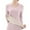 Pink, variant on GJSYRH Thermal Underwear Women Top Plus Size Thermal Underwear Top with Compression Function and for Cold Weather