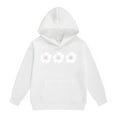 thumbnail image 5 of RTKFRFLM Girls Outfits Set Casual Hooded Sweatshirt And Joggers 2 Piece Outfit Cute Printed Toddler Kids Pullover Tracksuit Sets Clothing Sets,Size 6-7 Years, 5 of 6