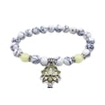thumbnail image 1 of Pulsera de Cuentas Turquesas para Mujer y Hombre, con Colgante de Noche, Joyería Ajustable para Niña, 1 of 4