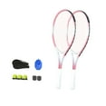 thumbnail image 4 of Vsenkes Tennis Racket Set Gift Tennis Training Equipment for Indoor Stadium Backyard Pink, 4 of 9