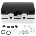 thumbnail image 1 of "IP66 Rated Dual-Port Waterproof Electrical Enclosure - Heavy Duty PC Construction for Outdoor & Indoor Use (86 Type, Includes Mounting Hardware & Seals)", 1 of 6