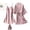 *Khaki, variant on Women’s 2-Piece Satin Set, V Neck Spaghetti Strap Nightgown and Kimono Robe, Silky Sleepwear Black,Women's Plus XXXXL