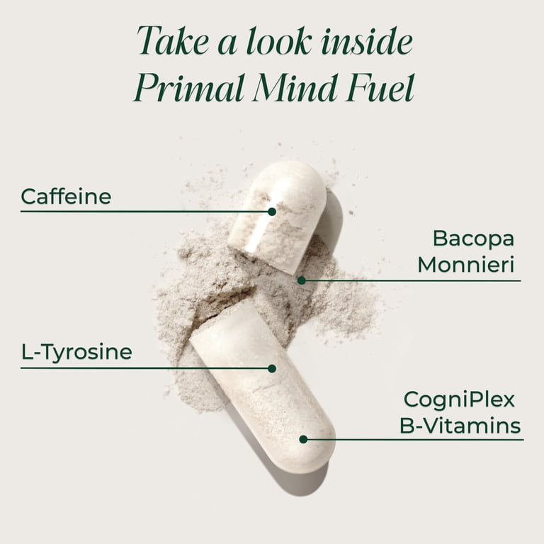 Primal Harvest, Nootropic Supplement, Bacopa, Huperzine, Rhodiola