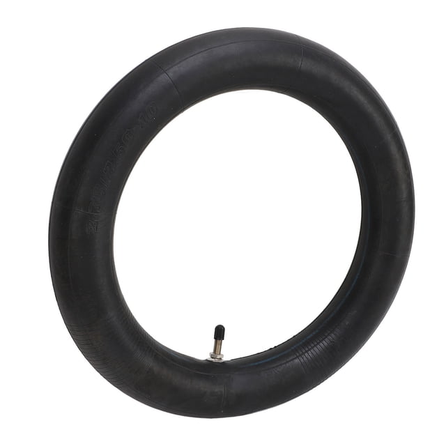 2Pcs 2.50 2.75 10 replacement inner tube made of durable rubber, designed for enhanced safety and heavy-duty use in dirt bikes like Razor MX650, MX500, CRF50, and XR50. This motorcycle tire tube measures approximately 10 inches in diameter, featuring a sturdy valve stem for impact absorption and puncture resistance.