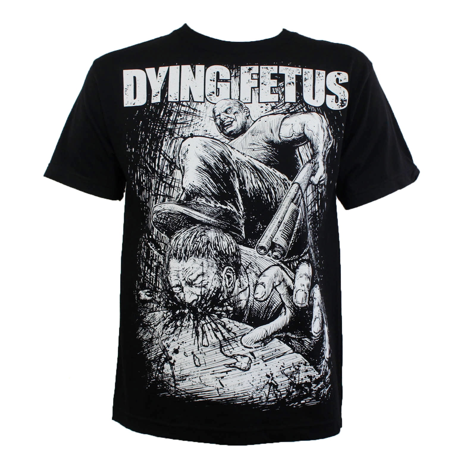Indie Merchandising DYING FETUS Band Curb Stomp TShirt S Walmart