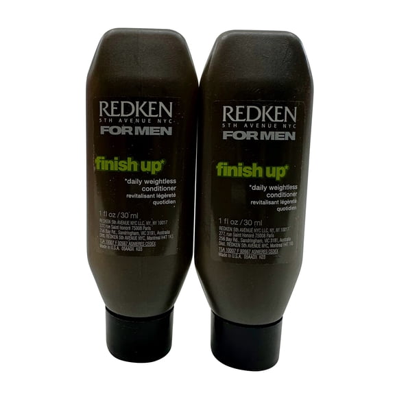 Redken for Men Finish Up Daily Weightless Conditioner All Hair Types1 oz Set of 2