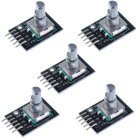 5pcs KY-040 Rotary Encoder Brick Sensor Module Development for Arduino ...