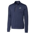 thumbnail image 2 of Men's Cutter & Buck Navy Old Dominion Monarchs Heathered Vault Stealth Quarter-Zip Pullover Top, 2 of 3
