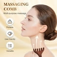 thumbnail image 2 of ShengVisions Six-Claw Fishtail Massage Comb – Manual Scalp & Multi-Area Massager for Scalp, Eyes, Face, Neck, and Shoulders, Gua Sha Therapy Tool for Men & Women, 2 of 6