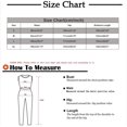 thumbnail image 3 of yunLCZ Women's Casual Plus Size Pants Women's Sleeveless Overalls Jumpsuit Casual Solid Summer Wide Leg Bib Pants Work Clothes for Office, 3 of 4