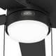 thumbnail image 4 of Ventilador de techo Hunter Mansilla negro mate 52 pulgadas, 4 of 5