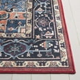 thumbnail image 5 of SAFAVIEH Orlando Bruce Medallion Machine Washable Area Rug, Rust/Blue, 4' x 6', 5 of 12