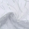 thumbnail image 7 of 2 Panels Sheer Curtain, Tree Branch Print Semi Sheer Top Grommet Curtain Drapes, 7 of 7