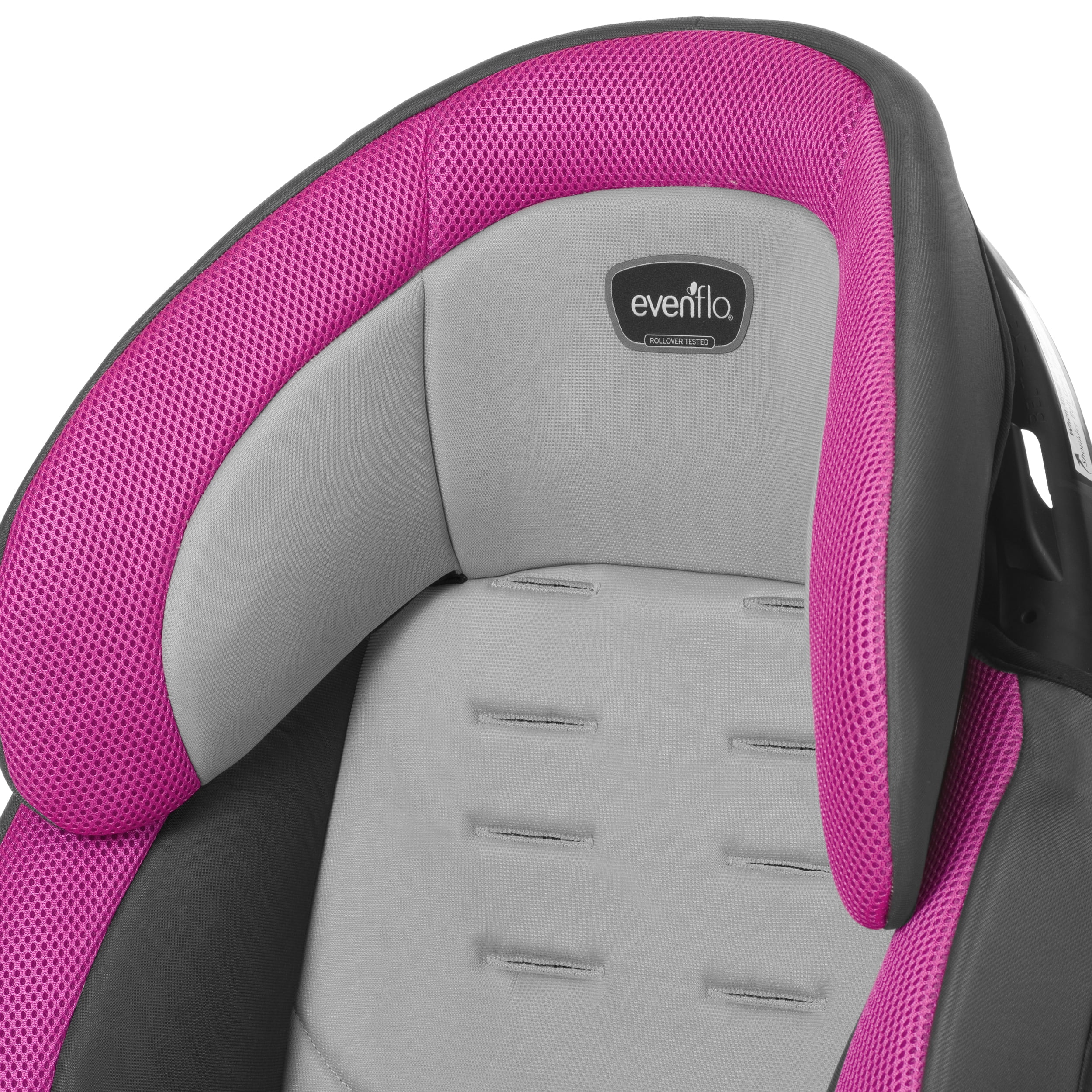 Evenflo - Brandclub - Evenflo Chase Plus 2-in-1 Booster Toddler Car Seat  (Geneva Pink)