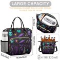thumbnail image 5 of Psychedelic Halloween Pattern Womens Lunch Box for Work,Insulated Large Lunch Bag for Tween and Teen,Loncheras Para Mujer,Leakproof Adult Lunch Bag for Work,Beach,Travel,Picnic,Camping, 5 of 5