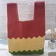 thumbnail image 3 of Bolso de mano de punto para mujer, bolso pequeño minimalista y moderno, bolso de lona portátil, adecuado para ir de compras, trabajo, escuela, 3 of 5