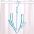 thumbnail image 3 of Maoww Balcony Windproof Shoes Drying Rack Multi-functional Rotary Hanging Shoes Hanger Double Hook Drying Rack, 3 of 7