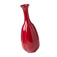 thumbnail image 5 of TISHITA Red Ceramic Vase High Decorative Vase Flower -vase -knosperet Vase for An Input Party Shelf , 9cmx25.5cm, 5 of 8
