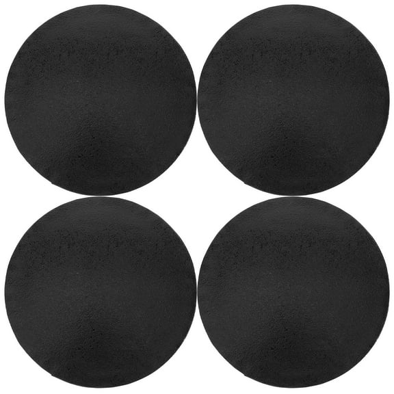 Hemoton Black Thickened Cake Holding Board for Stability and Versatile Use with 4 Layers of Cardboard 4pcs