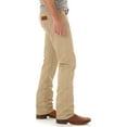 thumbnail image 2 of Wrangler Men's Retro Men'S Slim Stretch Straight Jeans Light Brown 35W x 32L  US, 2 of 6