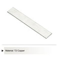 thumbnail image 3 of Uxcell 1Pcs 6" x 1" Copper Flat Bar,1/8" Thickness Tinned Copper Bar Stock for Grounding Systems, 3 of 5