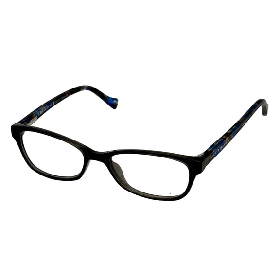 Lucky Brand Mens Ophthalmic Eyeglass Rectangle Grey Plastic D706 46mm