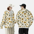 thumbnail image 4 of Gaeub Cartoon Corn Pumpkin Sunflower Men's and Women's UPF 50+ Long-Sleeved Sun Protection Clothing, Fishing Shirt Long Sleeve Zip-XX-Large, 4 of 7