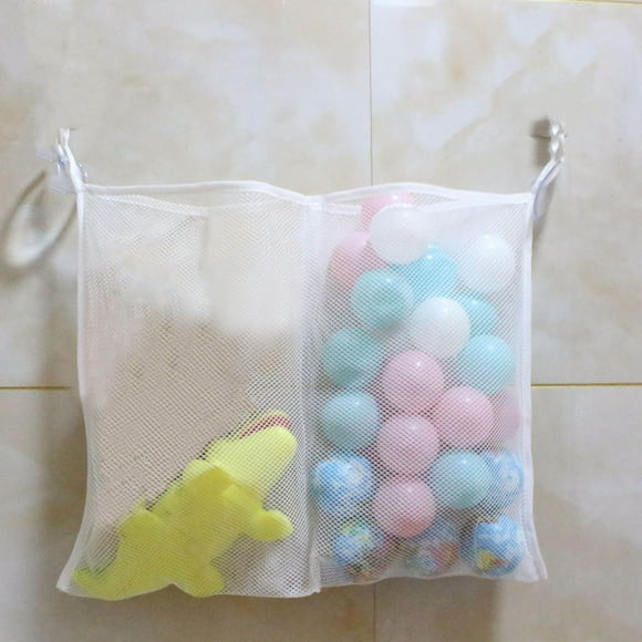 Xihbxyly En Venta Bolsa Organizadora de Juguetes para Baño, Almacenamiento de Red para Bebé, Baño de Malla, Bañera para Niños