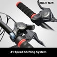 thumbnail image 6 of Mens Mountain Bike Eurobike, 27.5 Inch, 21 Speed Shifter, Disc Brakes,Mens Bicycle Adult, RED, 6 of 6