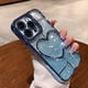 thumbnail image 3 of Funda De Lujo 3D clear flashing love case iphone 14 pro max 13 12 11 14 plus promax premium camera Cobertura Completa Galvanizada Protección Contra Golpes Blanda, 3 of 3
