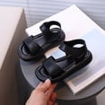 thumbnail image 2 of Viluyesy Boys Open Toe Sandals - Toddler Summer Beach Shoes Casual Comfort Lightweight Non-Slip Soft Sole Infant Walking Sandals Black Size 12, 2 of 10