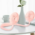 thumbnail image 1 of Ventilador USB ANGGREK con banda para el cuello Color rosa, 1 of 8