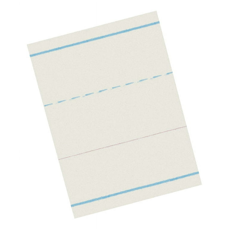 Zaner-Bloser Sulphite Handwriting Paper, 500 Sheets/Pack, 2/Packs (PACZP2412-2)