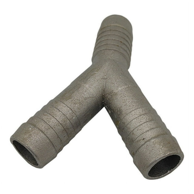 2 Pack 3/4 Inch 19mm Y 3 Way Heater Hose Connector Water Line Coolant Connector Adapter -