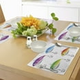 thumbnail image 4 of Ambesonne Fish Place Mats Set of 4, Sea Nautical Animals, Standard Size, Multicolor, 4 of 6
