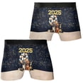 thumbnail image 3 of Happy New Year Rhodesian Ridgeback Welcome 2025 Balloon Firework Party All Over Print Boxer Briefs Underwear for Men Dad Ridgebacks Dog Lover Gifts - 01014, 3 of 6