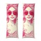thumbnail image 1 of Balery Ace Of Diamonds Lady Funda Protectora para Almohada Corporal de Algodón Hipoalergénico con Cierre(55 x 21 pulgadas), Almohadas No Incluidas, 1 of 7