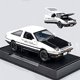 thumbnail image 1 of Modelo de coche fundido a presión Mzexoma Initial D Toyota Trueno AE86 1:32, 1 of 6