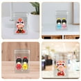 thumbnail image 2 of 5Pcs Clear Display Case for Mini Action Figures Display Case Box Showing Case for Doll, 2 of 5