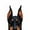 Black Rust Doberman Pinscher Dog, variant on WIRESTER 2" x 2" (5.1cm x 5.1cm) Logo Sew Ironed On Badge Embroidery Applique Patch, DIY Vintage Embroidered Patches, for Hats, Jackets, Shirts, Vests and Jeans - Red Pembroke Welsh Corgi Dog