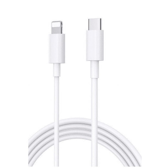 a Lightning Cable Cable de carga rápida para iPhone Cable de carga con suministro de energía USB-C para iPhone 13/12/12 PRO Max/12 Mini/11/11PRO/XS/Max/XR/X/8/8Plus/iPad, blanco