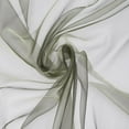 thumbnail image 1 of Tela de organza ligera y transparente de 5,47 yardas, tela brillante, tela de gasa holográfica iridiscente de 59 pulgadas, tela de voile bicolor, tela verde oliva oscuro, 1 of 9