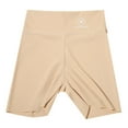 thumbnail image 4 of alcepopk Girls Athletic Shorts Kids Workout High Waisted Volleyball Shorts Yoga Dance Gymnastics Shorts(Beige,5-6 Years), 4 of 5